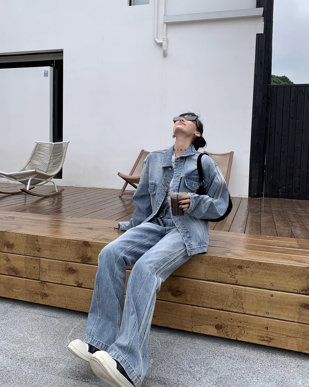 Sideline Denim Jacket / Denim Pants ACS0095