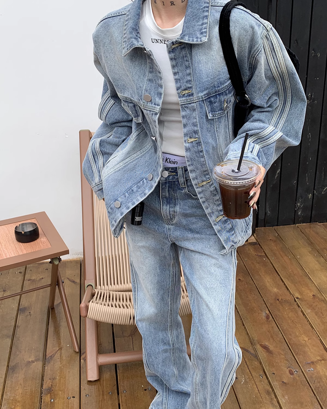 Sideline Denim Jacket / Denim Pants ACS0095