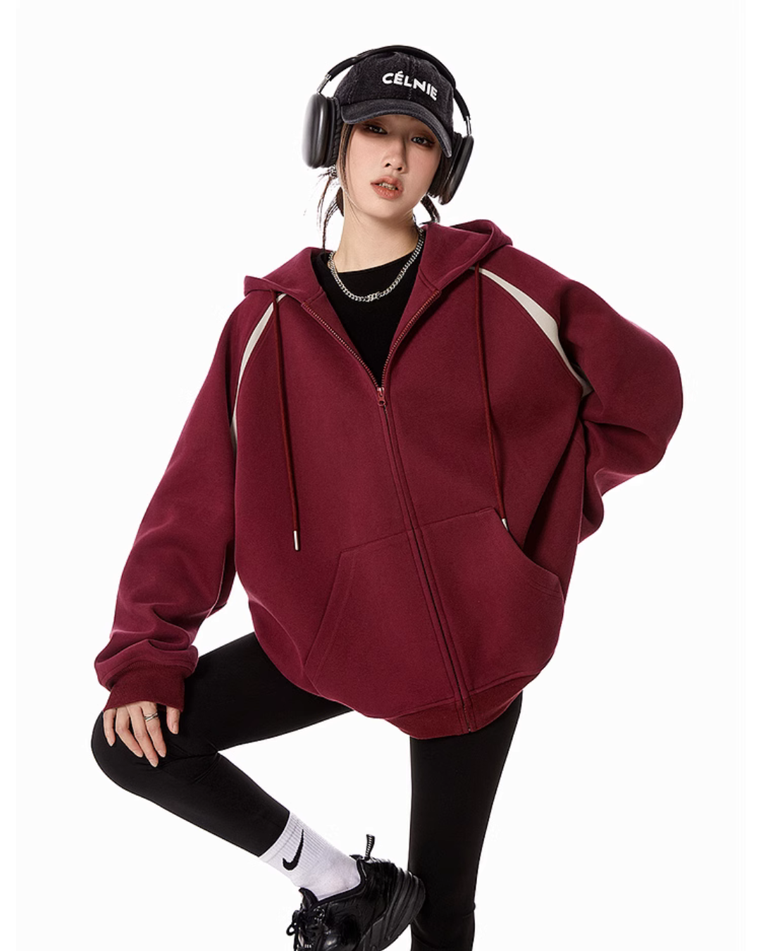 Loose Street Zip Hoodie ICM0025