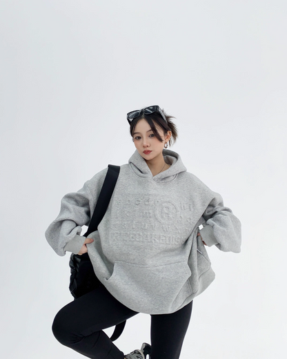 Plump Logo Sweat Hoodie YLS0081
