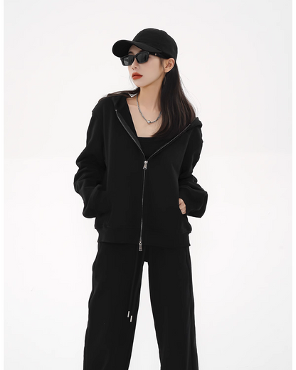 Double Zip Hoodie SRS0271