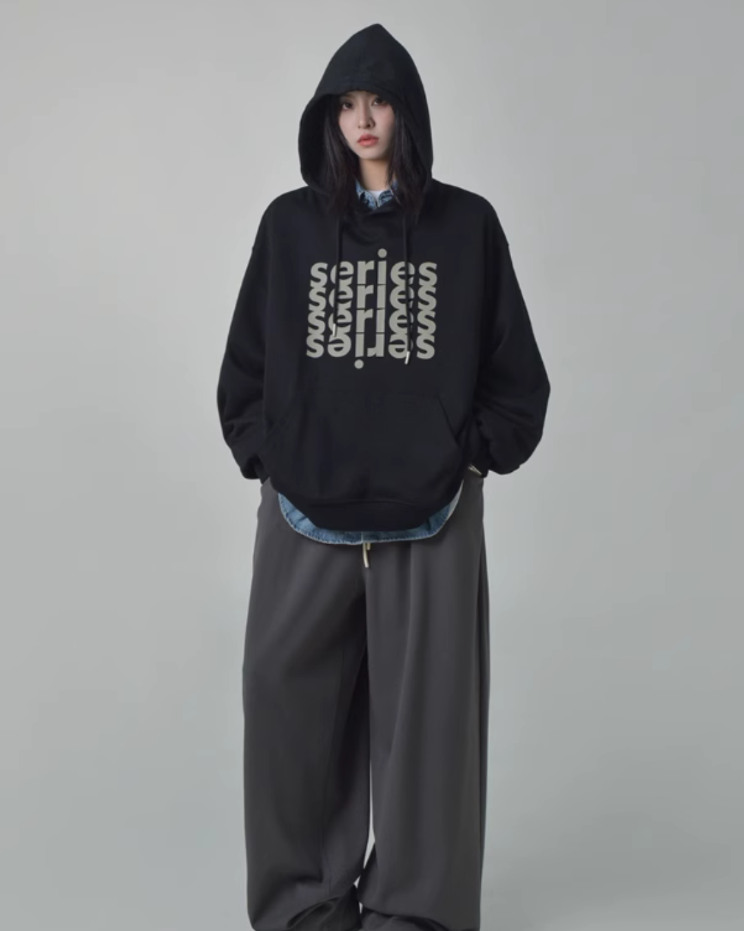 Loose Logo Hoodie  SXI0001