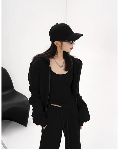 Double Zip Hoodie SRS0271